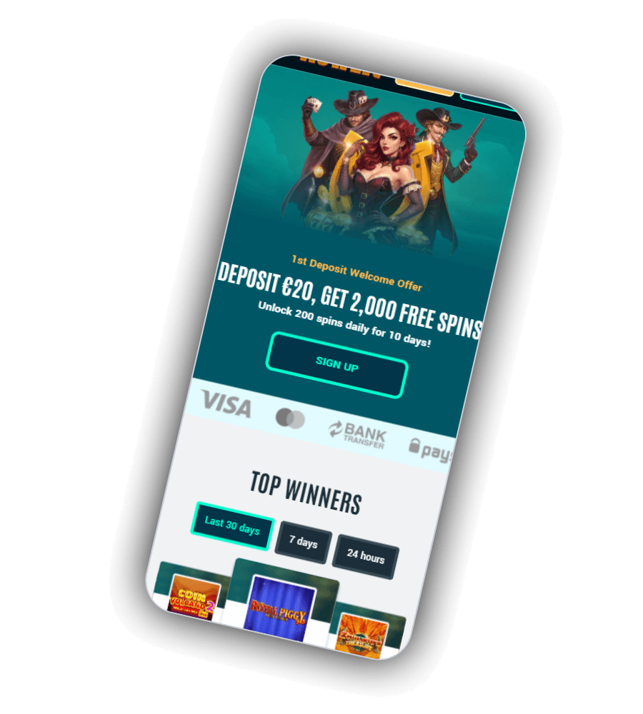 Howzit Casino on mobile